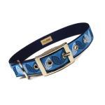 mod blue leaves metal buckl..