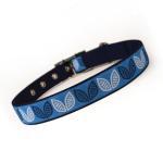 mod blue leaves metal buckl..