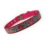 pink and black bold floral ..